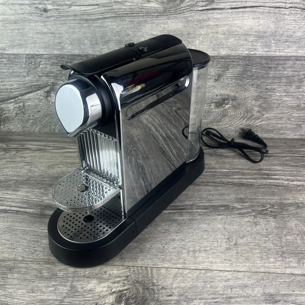 Nespresso CitiZ Espresso Machine, Type C111, 1260 W  Chrome Tested Working